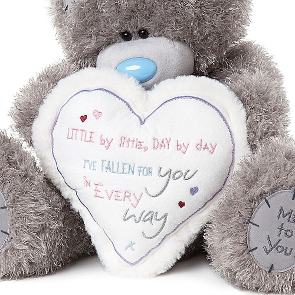 20" Holding Heart Cushion Me To You Bear Extra Image 1